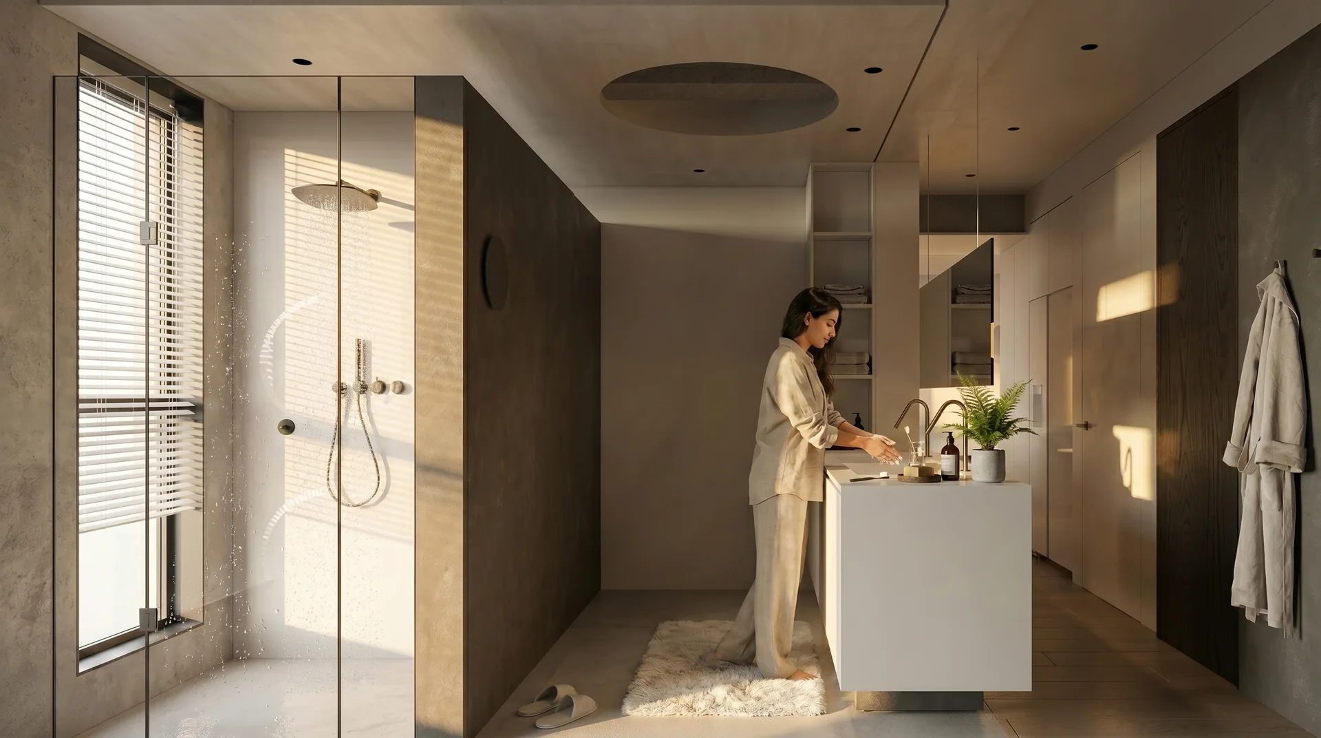 Modern minimalist and wabi-sabi residence project image